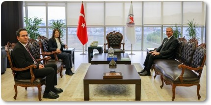 Çarşamba Belediye Başkanı Dündar’dan Rektör Aydın’a Ziyaret